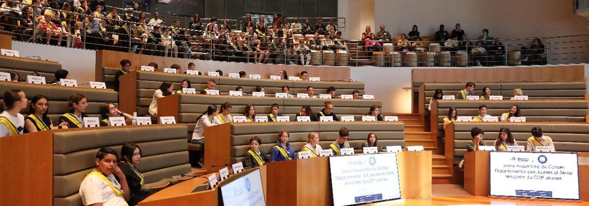 Assemblée du Conseil Départemental des Jeunes du 23 mai 2025