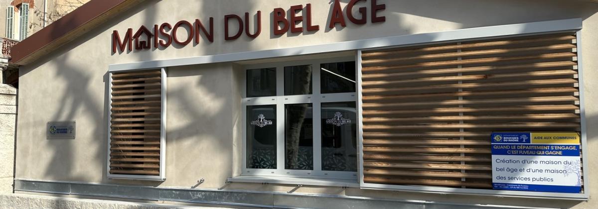 Vue de l'entrée de la MBA de Fuveau