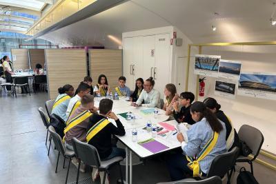 Atelier de travail du Conseil Départemental des Jeunes du 23 mai 2025 - Agrandir l'image 5 sur 5, fenêtre modale