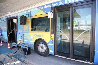 Le bus de la sécurité routière fait étape dans un collège - Agrandir l'image 3 sur 3, fenêtre modale